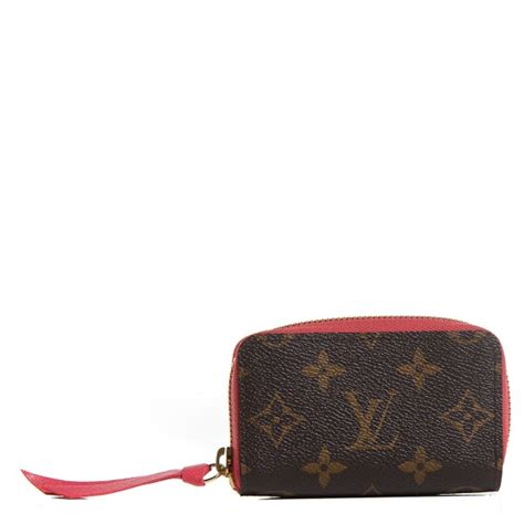 LOUIS VUITTON Monogram Zippy Multicartes Grenade